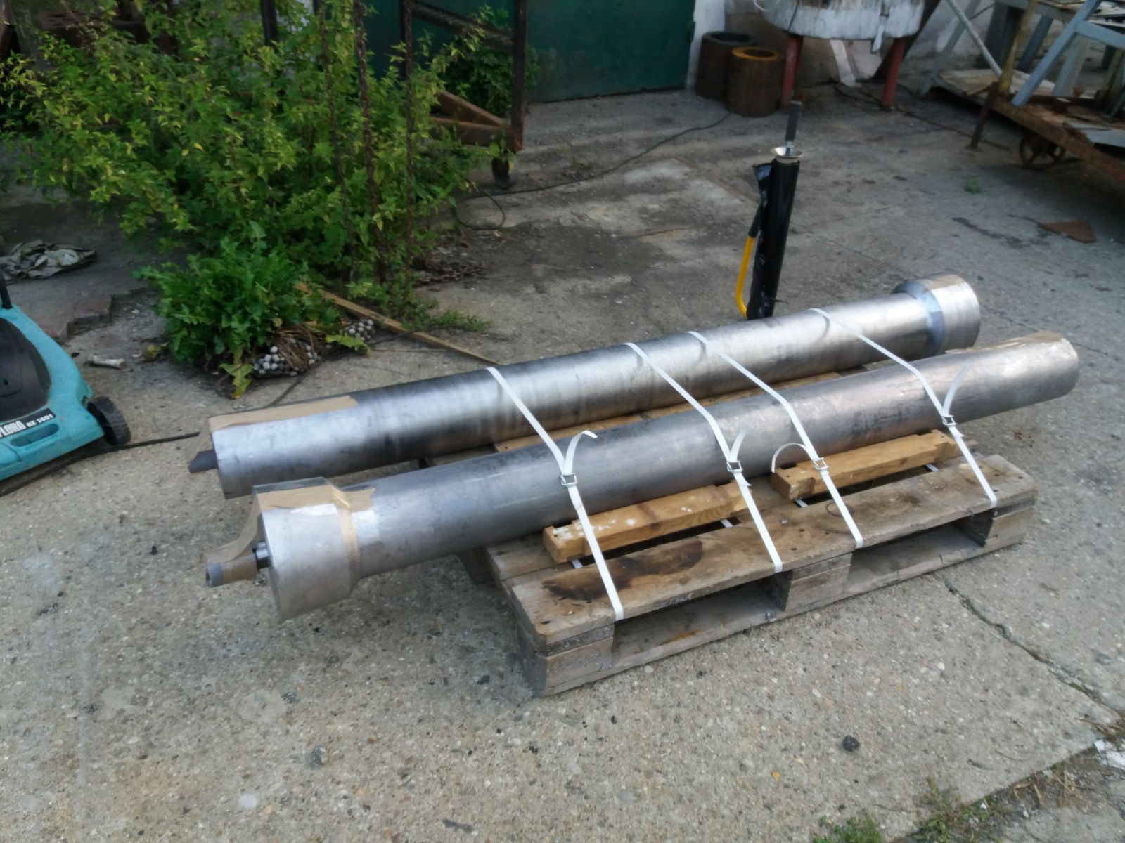 Anoda ołowiano-cynowa na rdzeniu stalowym