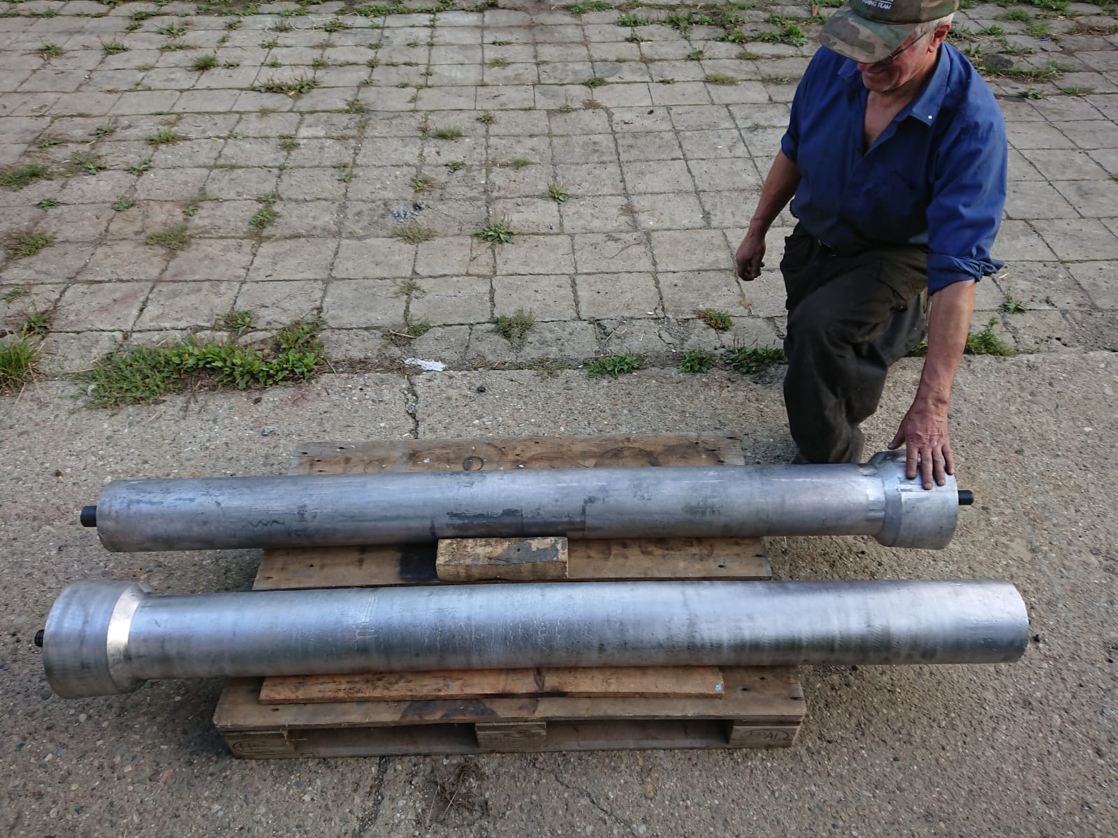 Anoda ołowiano-cynowa na rdzeniu stalowym